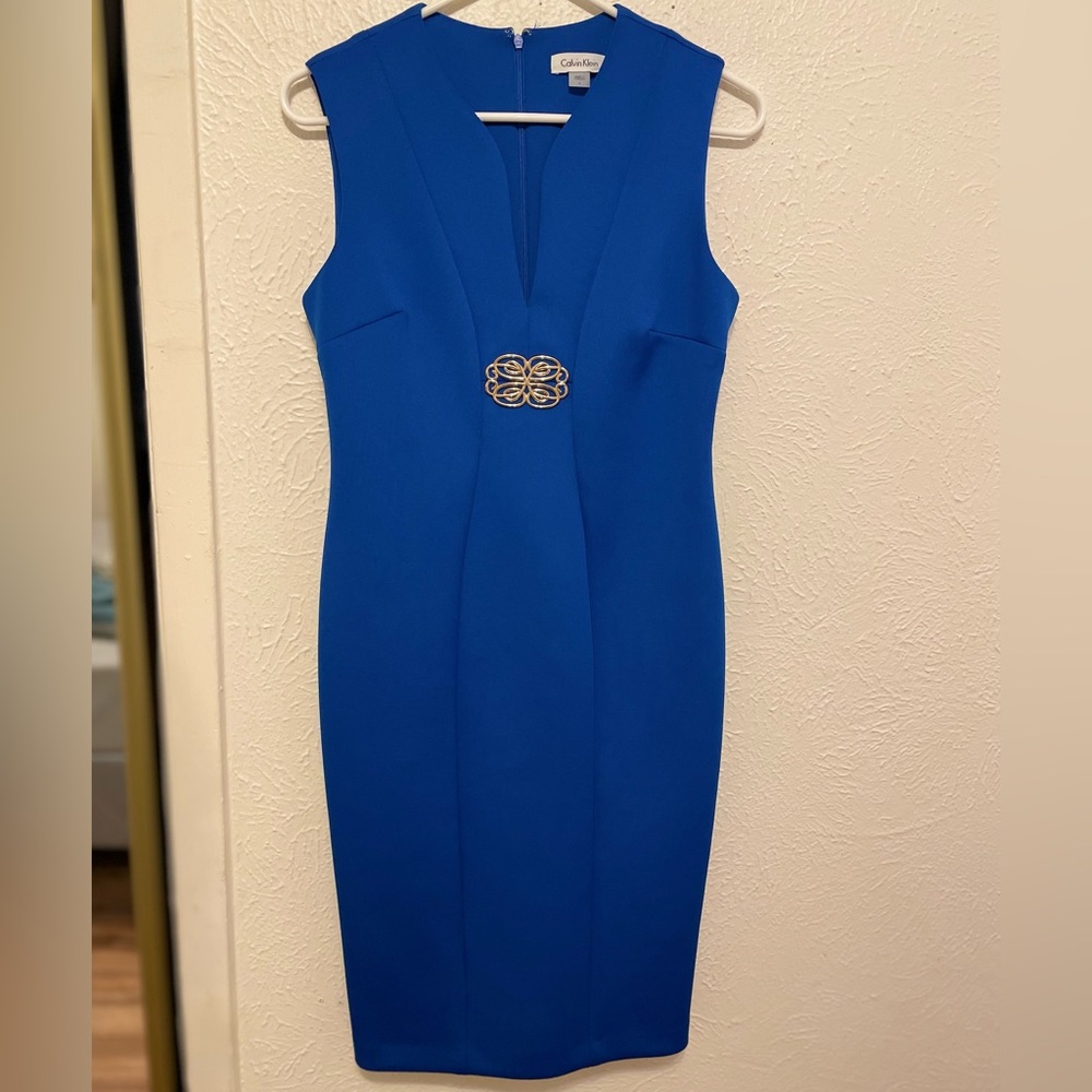 Royal Blue Calvin Klein Dress